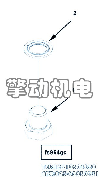 康明斯異徑管襯套 S964